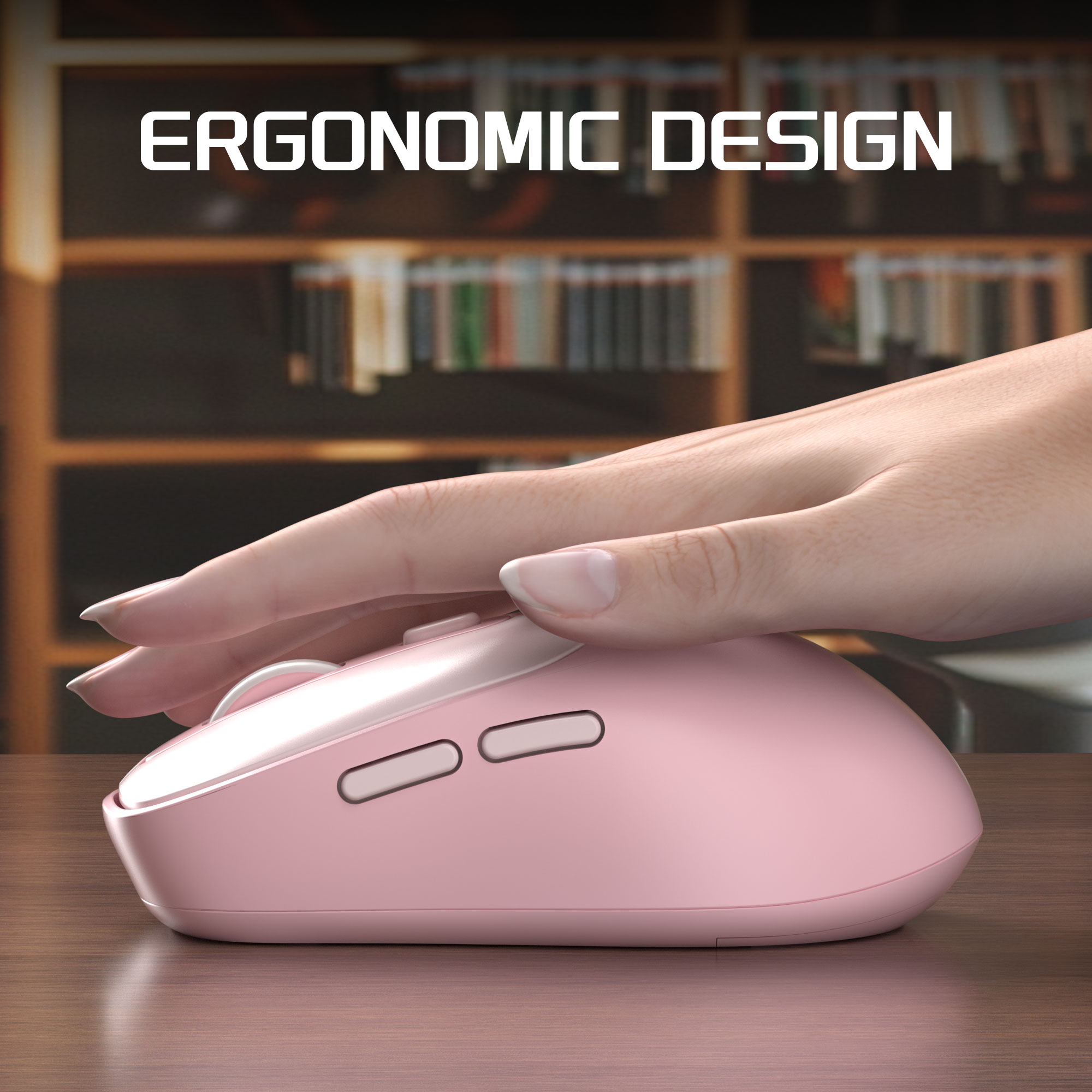 MageGee Kabellose Maus mit 2,4 – Pc Gaming Pink Bewertung und Preis